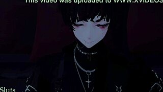 Vampire Queen Dominates Hunter Emotionally