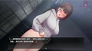 night walk 5: exposing and getting aroused