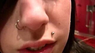 Hot emo lesbians licking each others pussies