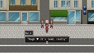 Dosukebe Chat Lady Chisato-chan Bound and Creampied in Game