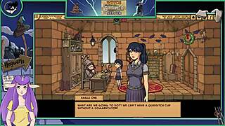 Play with magic and seduction in Witch Trainer Silver part 16