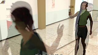 Розоволосая феминистка жестко оттрахана в запретной игре