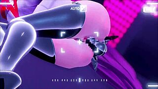 Corrupted Dildos Make Her Dance Seductively