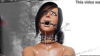 Wow! 3D BDSM Bondage Fetish Comics Compilation by CyberCaptain Is Wild!