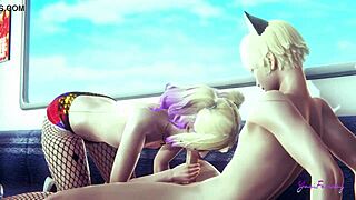 Harley Quinn Femboy Skills In Suicide Squad Yaoi