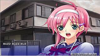 in apartment of love ep 9, i watch through the peeping hole