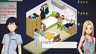 Asian cuties in college get naughty and try out their sex desires