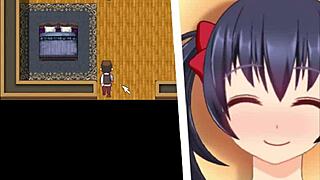 Dosukebe Chat Lady Chisato-chan Bound and Creampied in Game