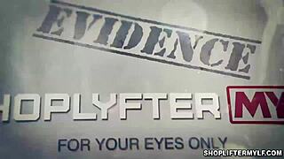 Tío, milf delgada Kyaa Chimera pillada robando y interrogada en la oficina