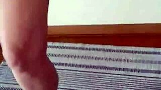 Velvet Rain On The Edge And Squirts With Huge Toy