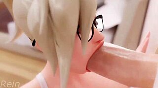 3d animation of overwatch characters in more scenes