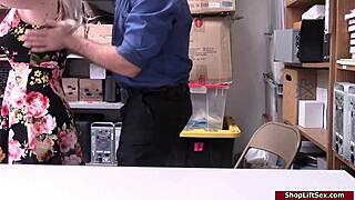 Lp Officer Fucks Busty Blonde Shoplifter