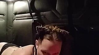 Kitty Gives Blowjob With Buttplug In Ass