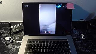 Seductive Spanish BBW With Big Tits Fucking On Webcam