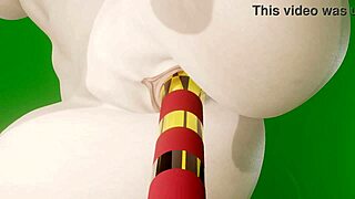 android 18 animation test in 3d hentai style