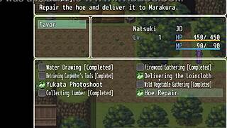 tanned girl natsuki hentai game ep 7 all the men want her