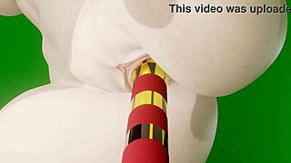 android 18 animation test in 3d hentai style