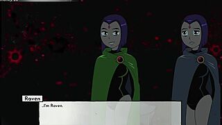 18Titans part 26: fucking Raven twice in suggestive anime