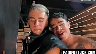 Enrique Mudu Bartends at Gay Club and Gets Ass Pounded - Paidforfuck