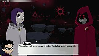 18Titans part 26: fucking Raven twice in suggestive anime