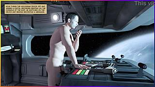 Whoa! Android wife gets pounded in 3D comic action!