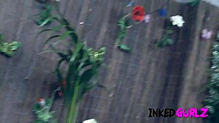 inked gurlz slutty babe banged 😈