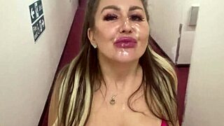 Classy Milf Takes Big Cock Cumshot on Ass