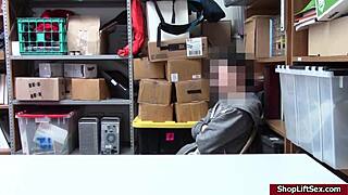 Lp Officer Sucks Shoplifters Cock In Shop