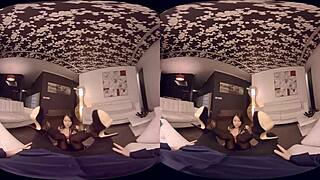 Get some dancing lessons with Virtualrealporn.com's VR porn