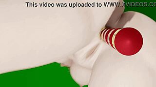 android 18 animation test in 3d hentai style