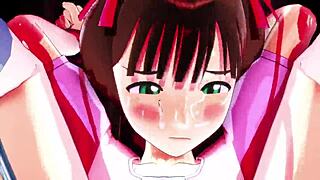 ぷるぷる春香09「紐ひっぱりゲーム」