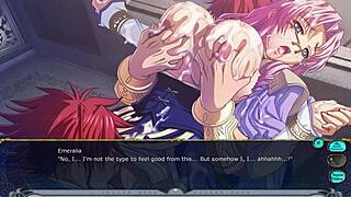 Kyonyuu fantasy emeralia h-scene with cumshot tits asian big tits glasses 3 some femdom group japanese