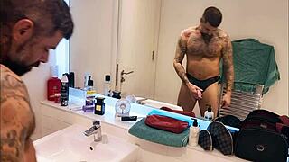 Dirty Gets All Horny in Bathroom Shower!