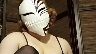 Homemade stocking fetish video