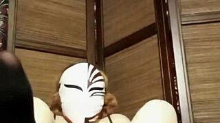 Homemade stocking fetish video