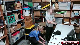 Lp Officer Sucks Shoplifters Cock In Shop