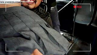 Mexican Casting Interview With Schoolgirl In Truck