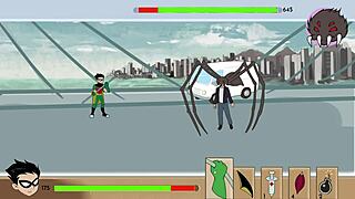 18Titans part 26: fucking Raven twice in suggestive anime