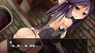 asian hentai action in red arena battle