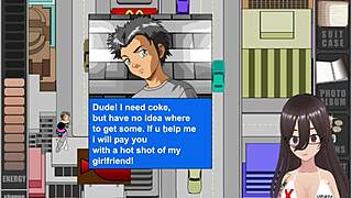 Get ready for a humorous adventure with a Vtuber in an animated environment