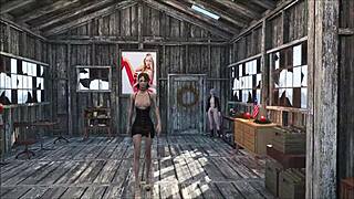 fallout 4 sexy at home in 3d anime porn with cute brunette