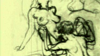 i love these vintage erotic drawings from anime hentai