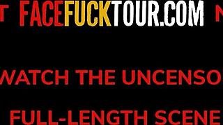 Amateur Latina Red Head Rough Throat Fuck Facial Cumshot - Face Fuck Tour