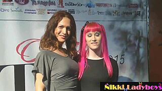 t-girl and ladyboys throw wild party in california