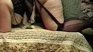 French Maid Banged Doggystyle in Sexy Stockings