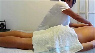 Full service at real Asian massage parlor, oiled and huge 😏