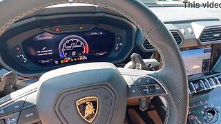 Tru Kait Big Booty Fucked In Lambo!