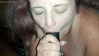 danni from next door loves sucking my big black cock