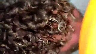 Hot and steamy gay scene with a Latin American stallion