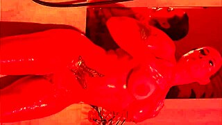 See a huge cock fucking a curvy blonde in lingerie